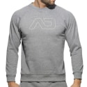 Addicted Sweat-Shirt Coton Recyclé Gris Chiné
