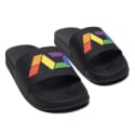 Addicted Sandales AD Rainbow Noires