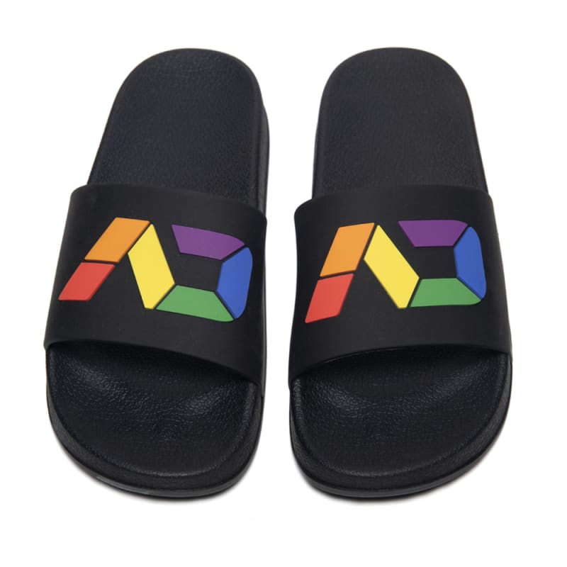 Addicted Sandales AD Rainbow Noires