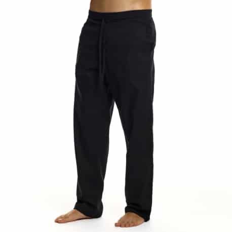 Modus Vivendi Pantalon en Lin Noir