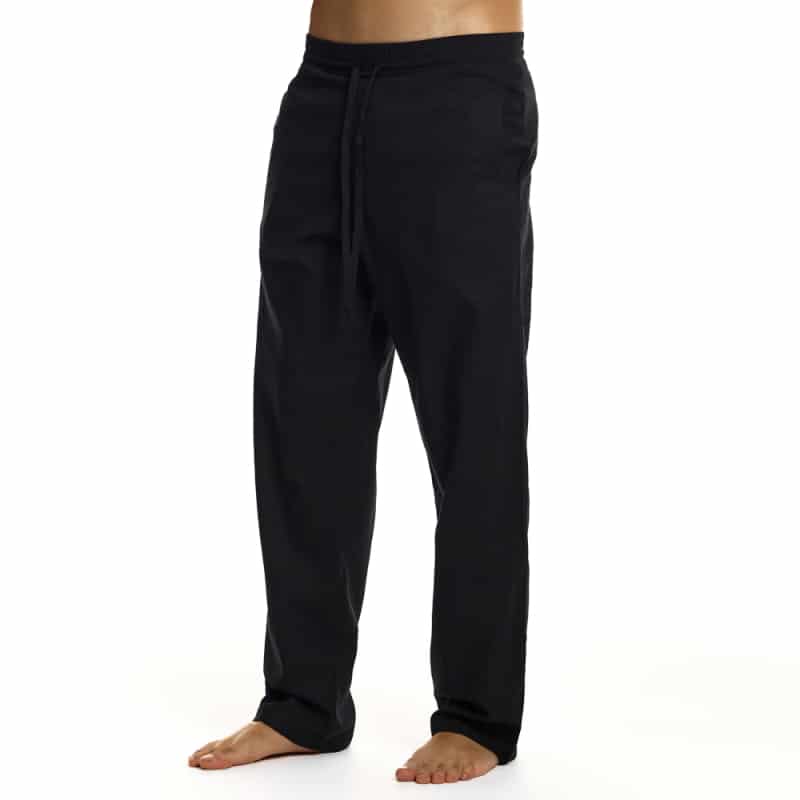 Modus Vivendi Pantalon en Lin Noir