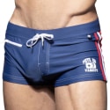 Andrew Christian Boxer de Bain Phys. Ed. Varsity Bleu Marine
