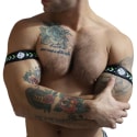  2-Pack Transistor Armbands - Black - Neon Green