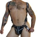  Transistor Jock Body Harness - Black