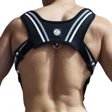  Transistor Jock Body Harness - Black