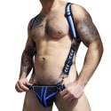  Harnais Body Jock Transistor Noir - Bleu