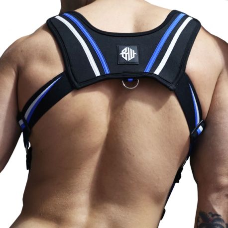  Harnais Body Jock Transistor Noir - Bleu