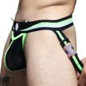  Transistor Jock - Black - Neon Green