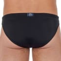 HOM Slip de Bain Micro Sea Life Noir
