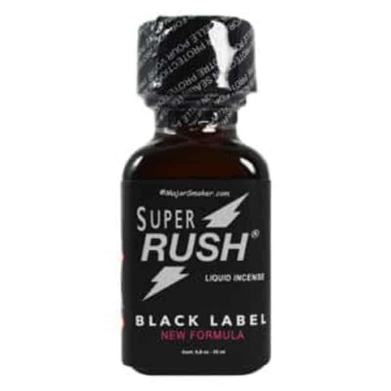  Poppers Super Rush Black Label Amyle - 24 ml