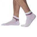 Tommy Hilfiger 2-Pack Iconic Quarter Socks - White