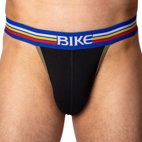  Slip Tanga Coton Noir