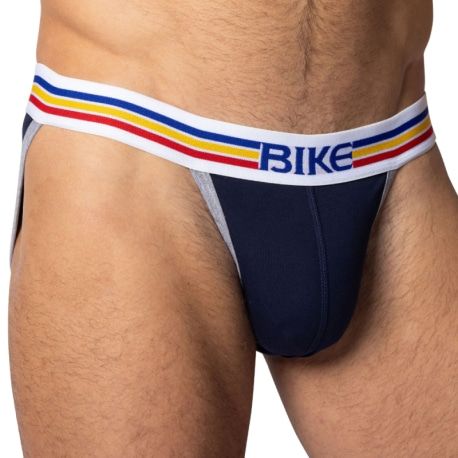  Slip Tanga Coton Bleu Marine