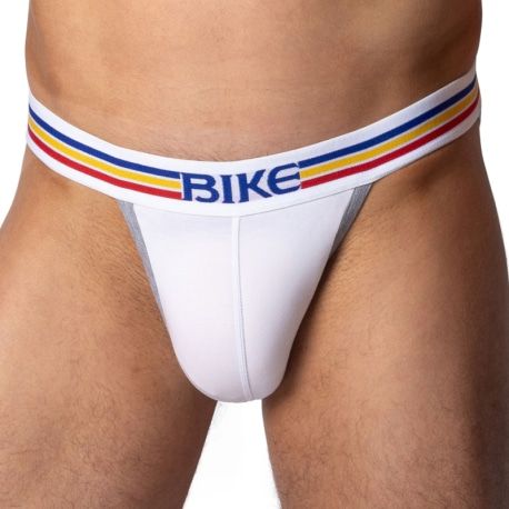  Slip Tanga Coton Blanc