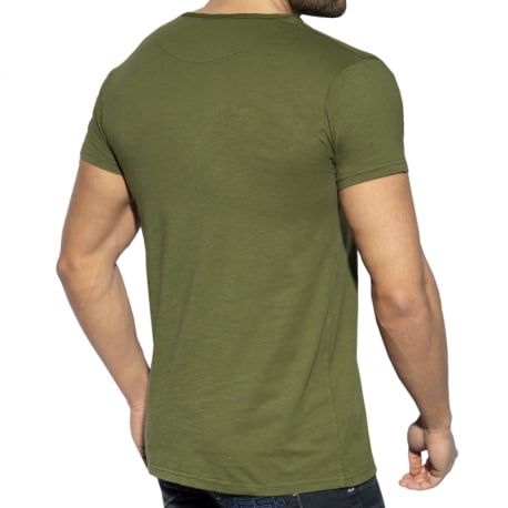 ES Collection T-Shirt Flame Luxury Vert Kaki