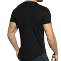 ES Collection T-Shirt Col V Plongeant Noir