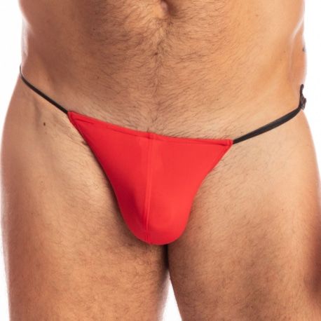 L'Homme invisible String Ficelle Booty Corail