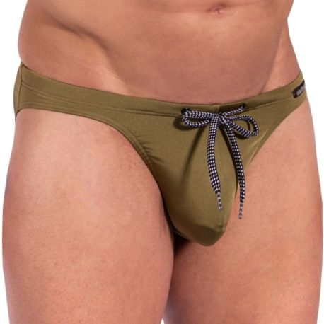 Olaf Benz BLU 2352 Sun Swim Briefs - Olive Green
