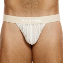 Modus Vivendi String Striped Crochet Beige