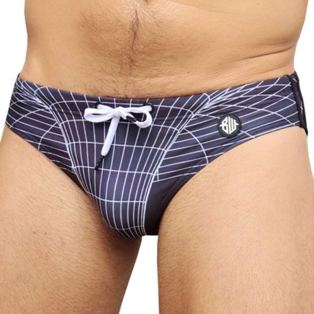  Blackhole Swim Briefs - Black