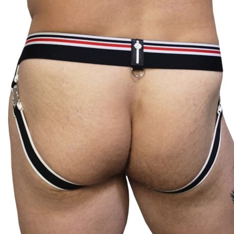  Jock Strap Locker Room Noir
