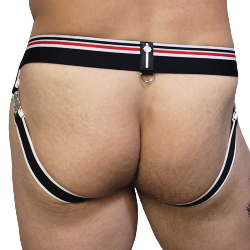  Jock Strap Locker Room Noir