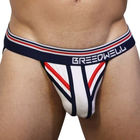  Jock Strap Locker Room Blanc