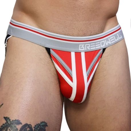  Jock Strap Locker Room Rouge