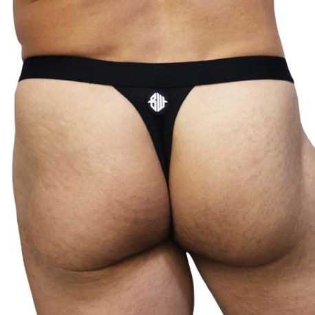  Locker Room Thong - Black