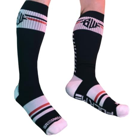  Locker Room Knee Socks - Black