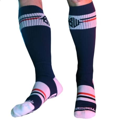  Chaussettes Hautes Locker Room Bleu Marine