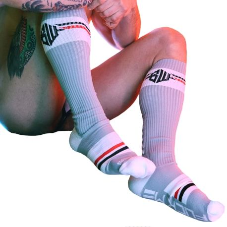  Chaussettes Hautes Locker Room Grises