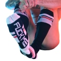  Locker Room Knee Socks - Black
