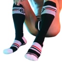  Locker Room Knee Socks - Black