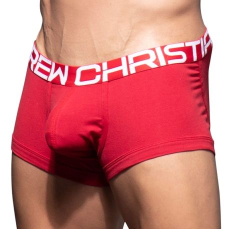 Andrew Christian Boxer Coton Show-It Flashlift Rouge