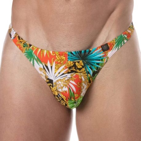 TOF Paris String de Bain Baroque Orange