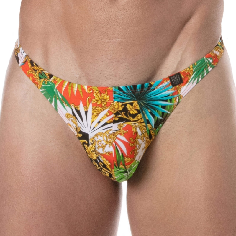 TOF Paris String de Bain Baroque Orange