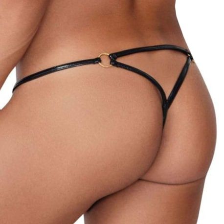  String Ficelle Gloss Noir