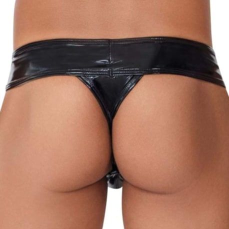  Gloss Thong - Black