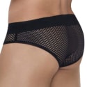  Slip Mesh Swirl Noir
