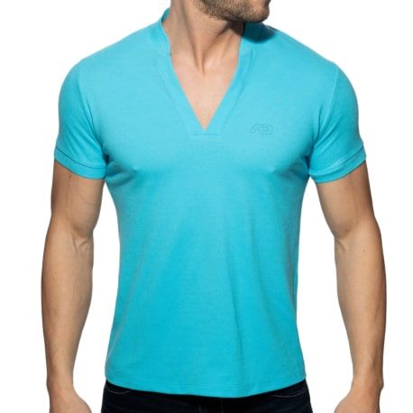 Addicted Polo Col V AD Turquoise