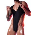  Vulcano Thong Bodysuit - Black