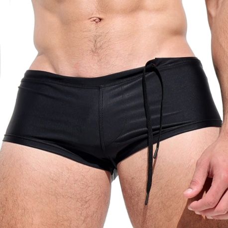 Rufskin Boxer de Bain Sidney Noir