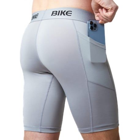 Short de Compression Gris
