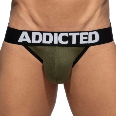 Addicted Jock Strap Multicolore Kaki