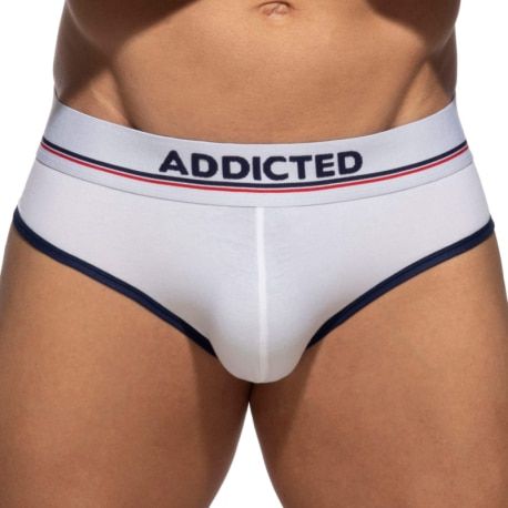 Addicted Slip Curve Coton Blanc