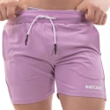 Barcode Short Coton Lukio Lilas