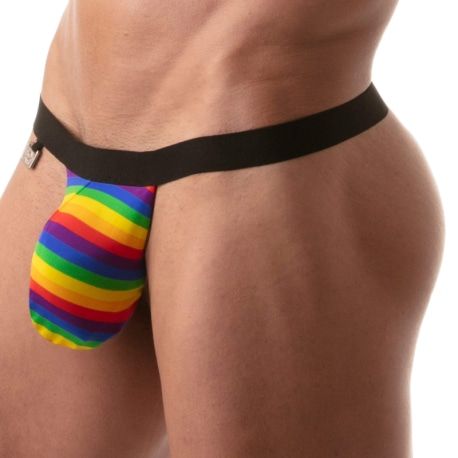 TOF Paris String de Bain Rainbow Arc-en-Ciel