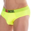 Diesel Neon Microfiber Briefs - Neon Yellow