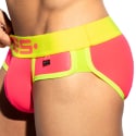 ES Collection Slip Double Side Microfibre Rose Fluo